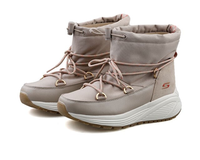 SKECHERS BOBS SPARROW 2.0 Kadın Kar Botu 117259-TPE Krem