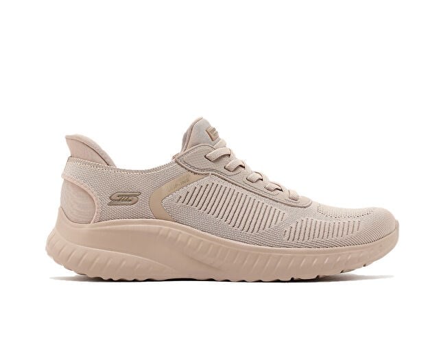 SKECHERS BOBS SQUAD CHAOS CURRENT MUSE Kadın Günlük Ayakkabı 117497-NAT Kahverengi