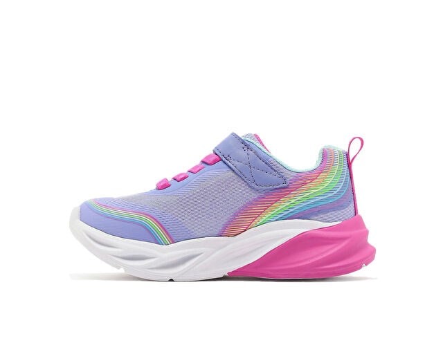 SKECHERS COSMIC GLOW RAINBOW BEAM Çocuk Günlük Işıklı Ayakkabı 303709L-LVMT Mor