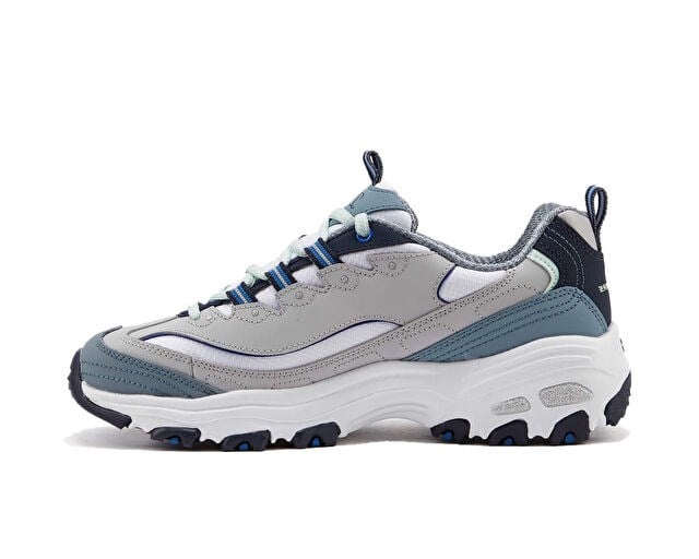 SKECHERS D'LITES - COOL CHANGE Kadın Günlük Ayakkabı 13143-GYBL Gri