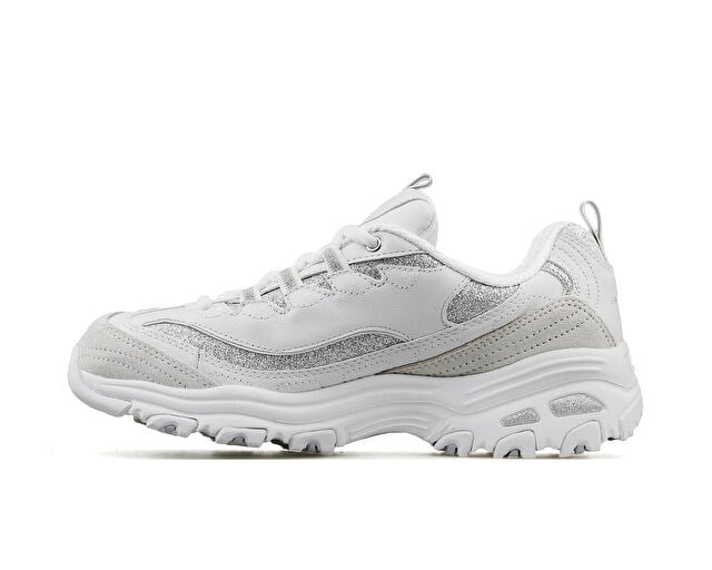 SKECHERS D'LITES GLIMMER EVE Premium Koleksiyonu 13155-WSL Beyaz