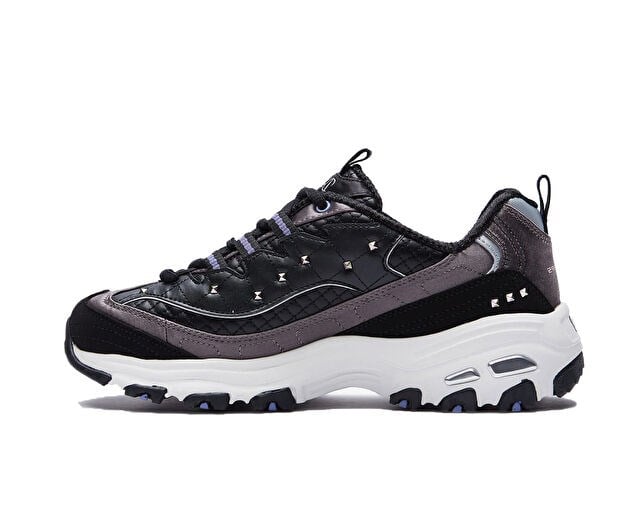 SKECHERS D'LITES Kadın Günlük Ayakkabı 149630-BKSL Siyah