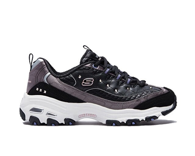 SKECHERS D'LITES Kadın Günlük Ayakkabı 149630-BKSL Siyah