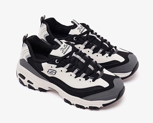 SKECHERS DLITES Kadın Günlük Ayakkabı 150555-BKW Siyah