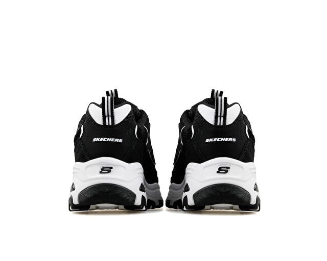 SKECHERS D'LITES MARCH FORWARD Kadın Günlük Ayakkabı 13148-BKW Siyah