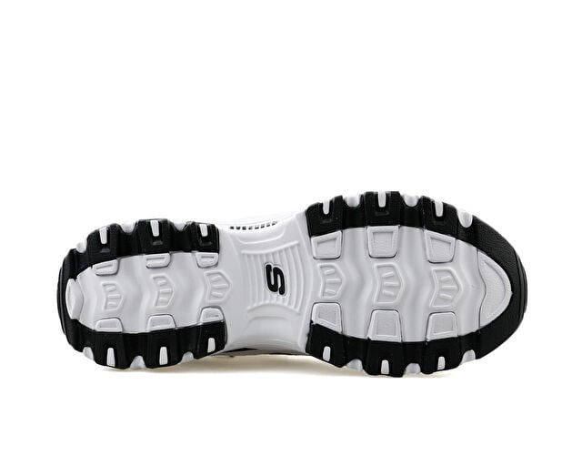 SKECHERS D'LITES MARCH FORWARD Kadın Günlük Ayakkabı 13148-WBK Beyaz