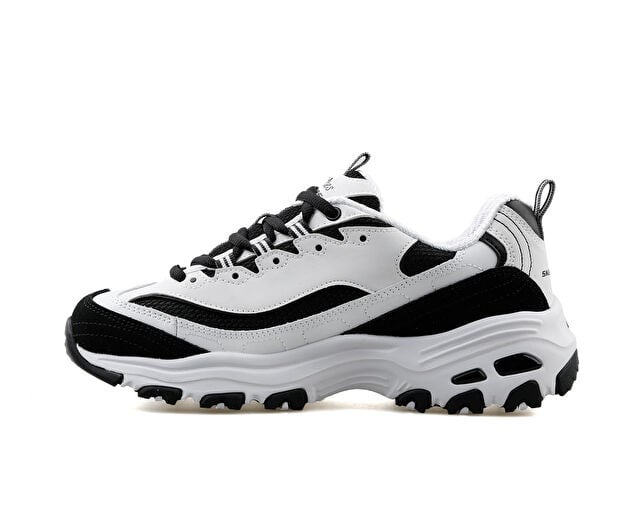 SKECHERS D'LITES MARCH FORWARD Kadın Günlük Ayakkabı 13148-WBK Beyaz
