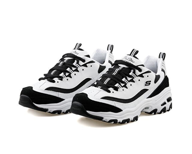 SKECHERS D'LITES MARCH FORWARD Kadın Günlük Ayakkabı 13148-WBK Beyaz