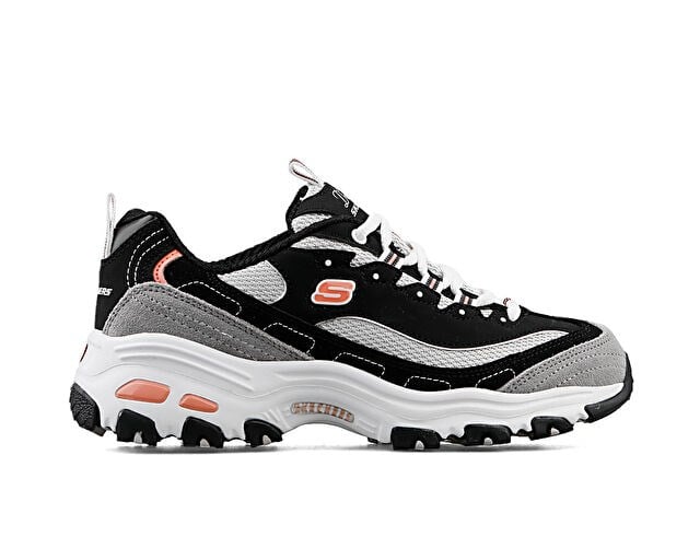 SKECHERS D'LITES NEW JOURNEY Premium Koleksiyonu 11947-BKWG Siyah