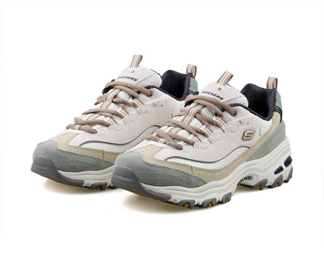 SKECHERS D'LITES SUMMER JASMINE Kadın Günlük Ayakkabı 13167-NTOL Krem