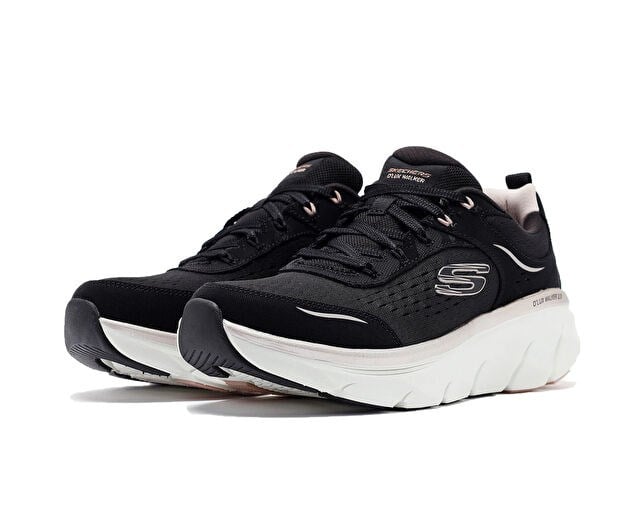 SKECHERS D'LUX WALKER 2.0 Kadın Günlük Ayakkabı 150103-BKRG Siyah