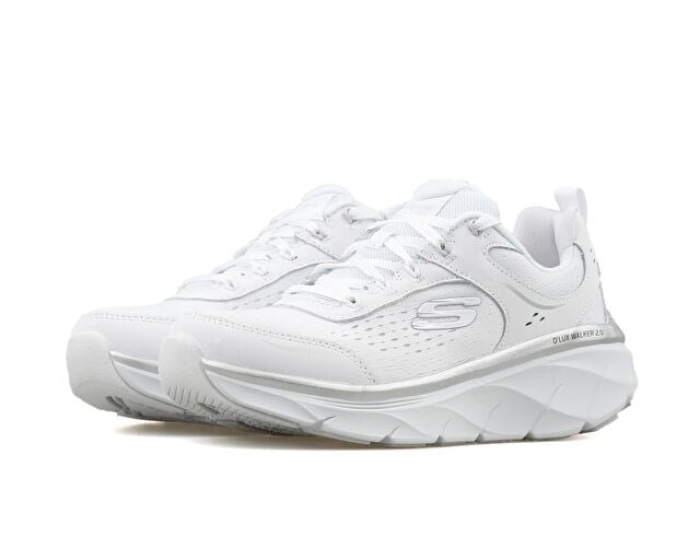 SKECHERS DLUX WALKER 2.0 Kadın Günlük Ayakkabı 150103-WSL Beyaz