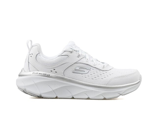 SKECHERS DLUX WALKER 2.0 Kadın Günlük Ayakkabı 150103-WSL Beyaz