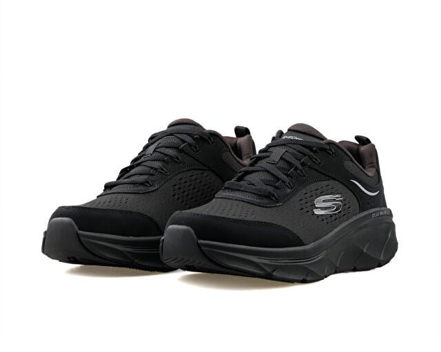 SKECHERS DLUX WALKER 2.0 Erkek Günlük Ayakkabı 232715-BBK Siyah