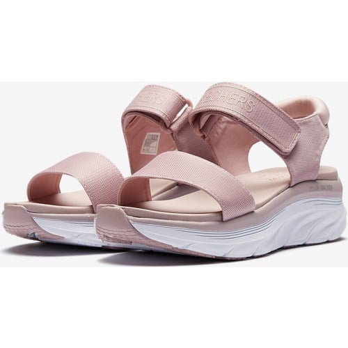 Skechers D'LUX WALKER - NEW BLOCK Kadın Pembe Sandalet - 119226 BLSH