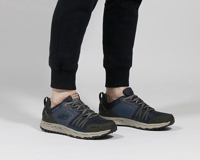 SKECHERS ESCAPE PLAN Erkek Outdoor Ayakkabısı 51591-NVOR Lacivert