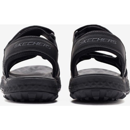 Skechers Escape Plan Trail Sandal - Forever Pursuit Erkek Siyah Sandalet 237588 Bbk