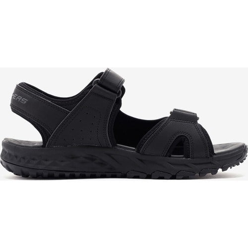 Skechers Escape Plan Trail Sandal - Forever Pursuit Erkek Siyah Sandalet 237588 Bbk