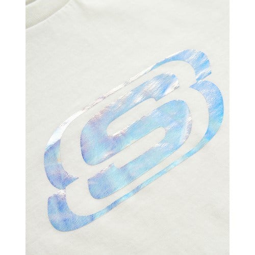 Skechers Essential G Short Sleeve  T-Shirt Büyük Kız Çocuk Beyaz Tshirt Sk232139-102