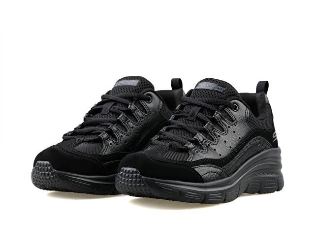SKECHERS FASHION FIT Kadın Günlük Ayakkabı 896295TK-BBK Siyah