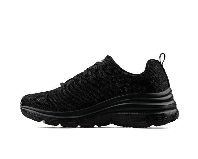 SKECHERS FASHION FIT WILD AURA Kadın Günlük Ayakkabı 88888179TK-BBK Siyah