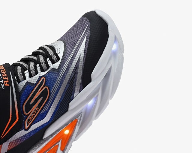 SKECHERS FLEXGLOW ULTRA Çocuk Günlük Işıklı Ayakkabı 400139L-BKSL Siyah