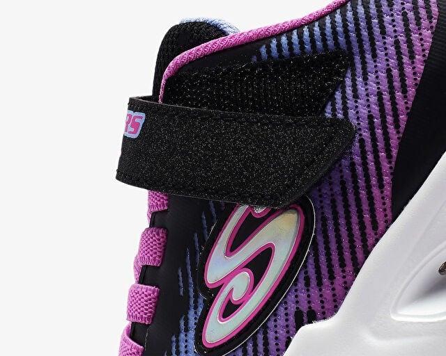 SKECHERS FLICKER FLASH - LIGHT TAKEOVER Çocuk Günlük Işıklı Ayakkabı 303704L-BKMT Siyah