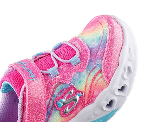 SKECHERS FLUTTER HEART LIGHTS Bebek Günlük Işıklı Ayakkabı 303253N-HPLV Pembe