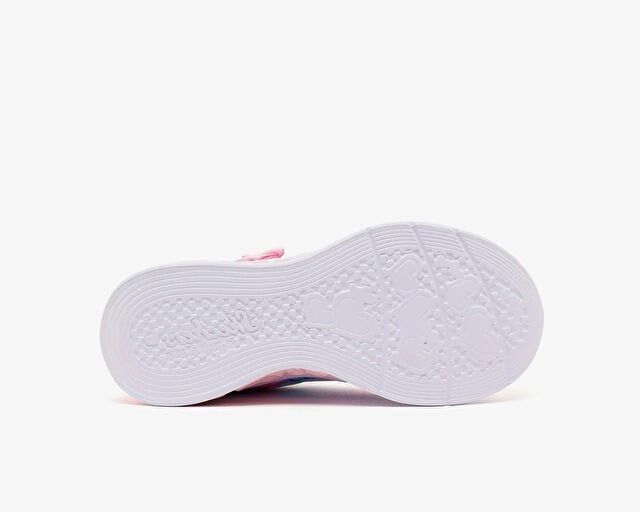 SKECHERS FLUTTER HEART LIGHTS - BLURRED LOVE Çocuk Günlük Işıklı Ayakkabı 303255L-SLLP Gri