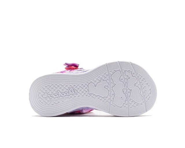 SKECHERS FLUTTER HEARTS SANDAL-BLURRY LOVE Çocuk Günlük Işıklı Sandalet 303110L-PKLV Pembe