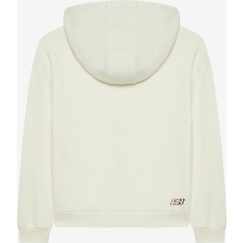 Skechers G 2Xi-Lock Loose Fit Sweatshirt Büyük Kız Çocuk Offwhite Sweatshirt Sk242035-102
