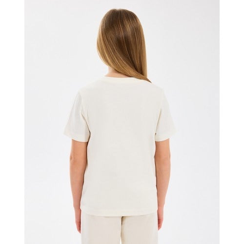 Skechers G Graphıc Tee T-Shirt Büyük Kız Çocuk Offwhite Tshirt Sk2510122-102