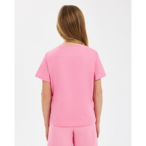 Skechers G Graphıc Tee T-Shirt Büyük Kız Çocuk Pembe Tshirt Sk2510132-610