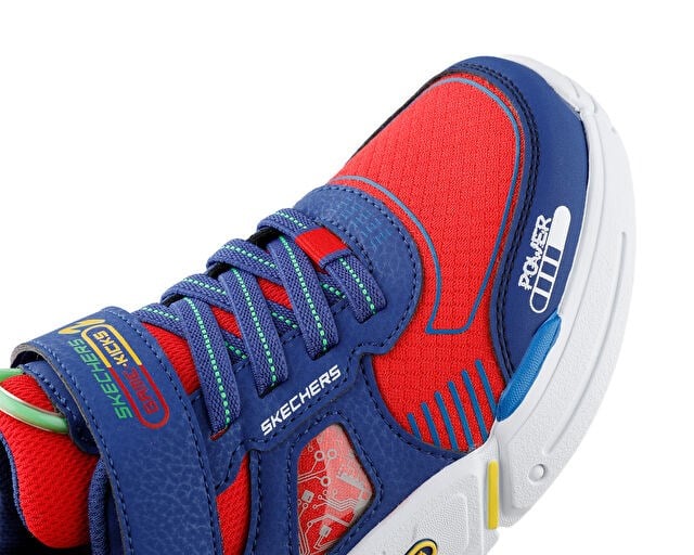 SKECHERS GAMETRONIX 2.0 Çocuk Günlük Işıklı Ayakkabı 402270L-BLMT Mavi