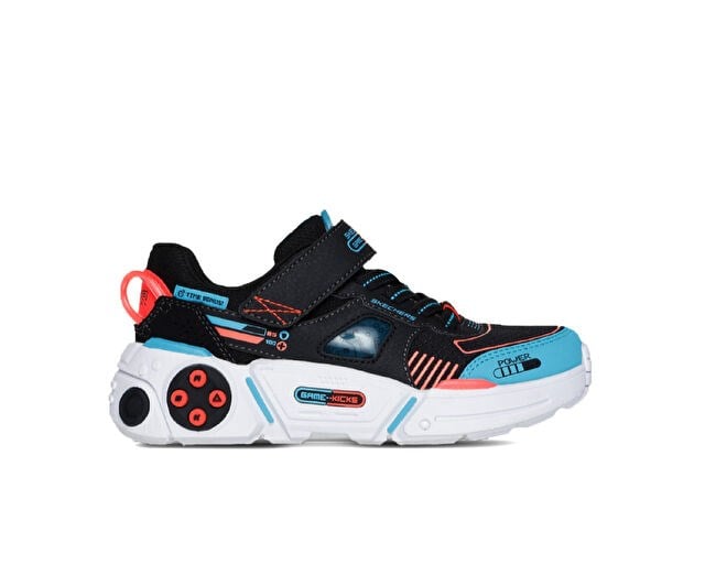 SKECHERS GAMETRONIX 2.0 Çocuk Günlük Ayakkabı 402270L-BKMT Siyah