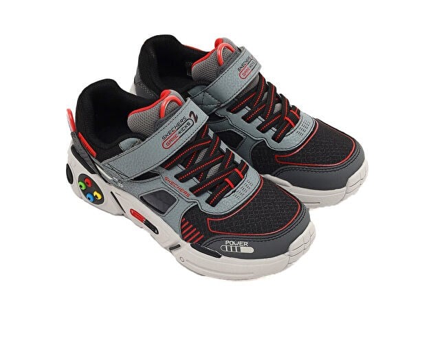 SKECHERS GAMETRONIX 2.0 Çocuk Günlük Ayakkabı 402270L-GYMT Gri