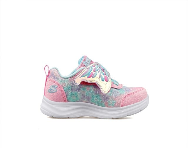 SKECHERS GLIMMER KICKS Bebek Günlük Işıklı Ayakkabı 303260N-PKTQ Pembe