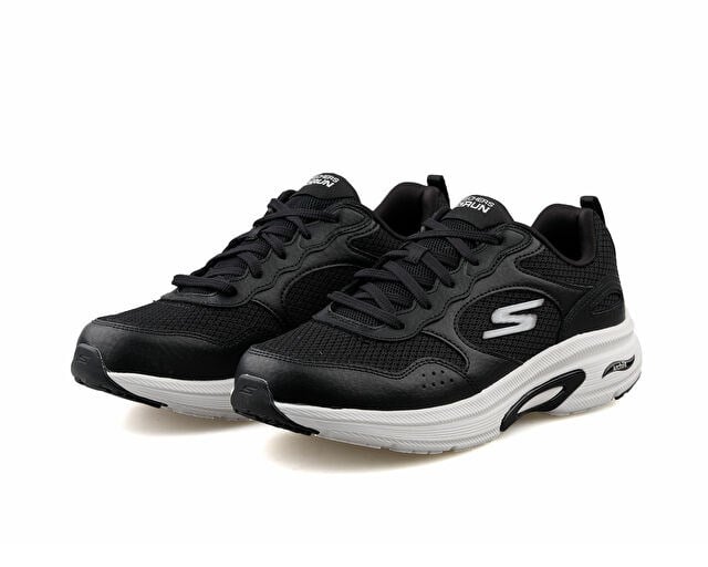 SKECHERS GO RUN ARCH FIT Kadın Koşu Ayakkabısı 128952-BKW Gri