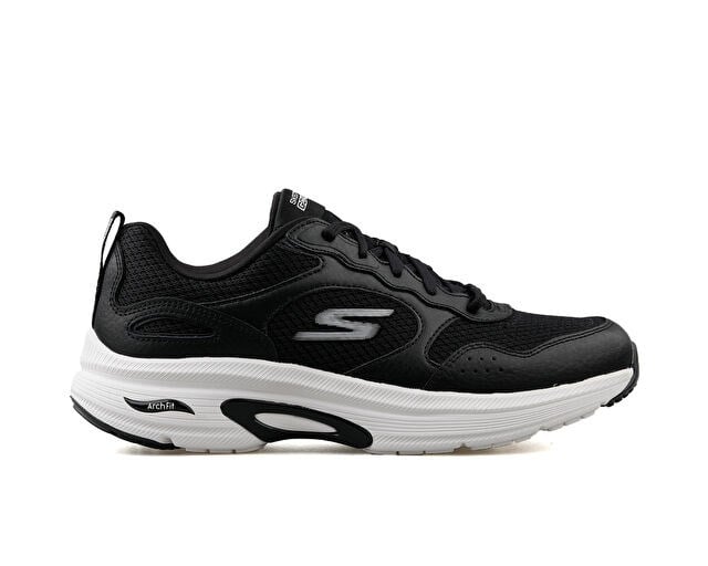 SKECHERS GO RUN ARCH FIT Kadın Koşu Ayakkabısı 128952-BKW Gri