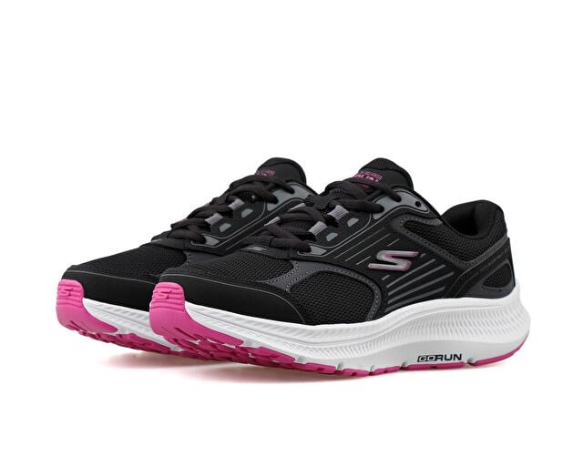 SKECHERS GO RUN CONSISTENT 2.0 Kadın Koşu Ayakkabısı 128606-BKFS Siyah