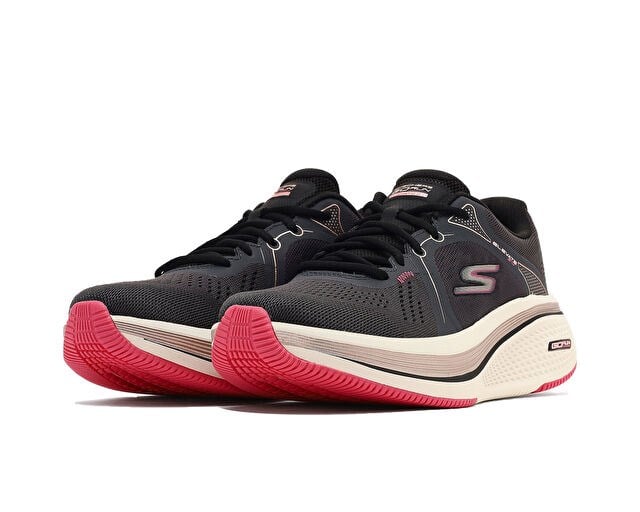 SKECHERS GO RUN ELEVATE 2.0 QUARTZ Kadın Koşu Ayakkabısı 129005-BKPK Siyah