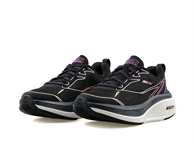 SKECHERS GO RUN ELEVATE 2.0 Kadın Koşu Ayakkabısı 129001-BKPR Siyah