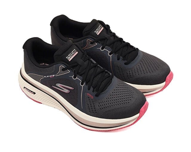 SKECHERS GO RUN ELEVATE 2.0 QUARTZ Kadın Koşu Ayakkabısı 129005-BKPK Siyah
