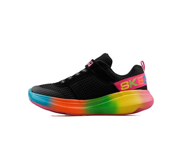 SKECHERS GO RUN FAST ELECTRIC FUN Çocuk Günlük Ayakkabı 302036L-BKMT Siyah