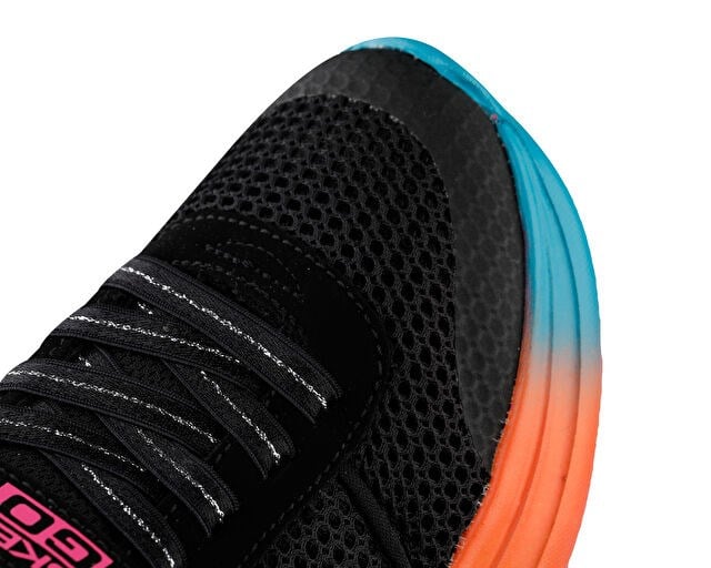 SKECHERS GO RUN FAST ELECTRIC FUN Çocuk Günlük Ayakkabı 302036L-BKMT Siyah