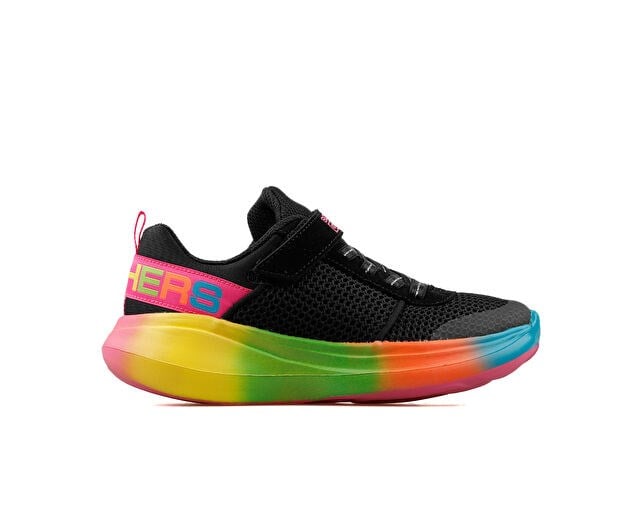 SKECHERS GO RUN FAST ELECTRIC FUN Çocuk Günlük Ayakkabı 302036L-BKMT Siyah