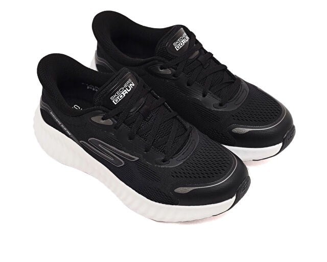 SKECHERS GO RUN NOW REGENT Kadın Koşu Ayakkabısı 129369-BKW Siyah