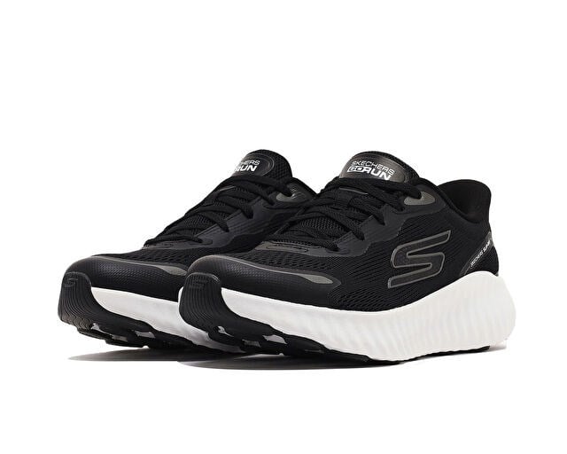 SKECHERS GO RUN NOW REGENT Kadın Koşu Ayakkabısı 129369-BKW Siyah
