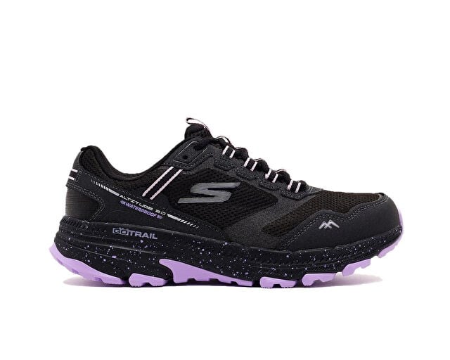 SKECHERS GO RUN TRAIL ALTITUDE 2.0-RAVINE Kadın Outdoor Ayakkabısı 180451-BKLV Siyah