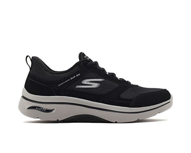 SKECHERS GO WALK ARCH FIT 2.0 SEARED Erkek Günlük Ayakkabı 216650-BKGY Siyah